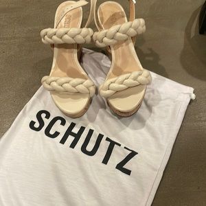 Schutz - Brand New - Zaria Wedge - Size 6